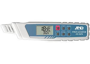 電子計測機器　熱中症指数モニター 携帯型　熱中症指数モニター　AD-5694